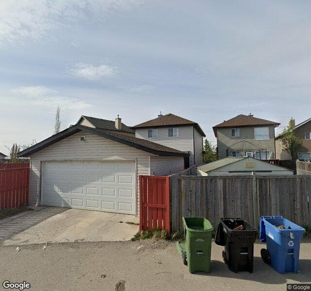 Street view of 165 Tarington Court NE, Calgary