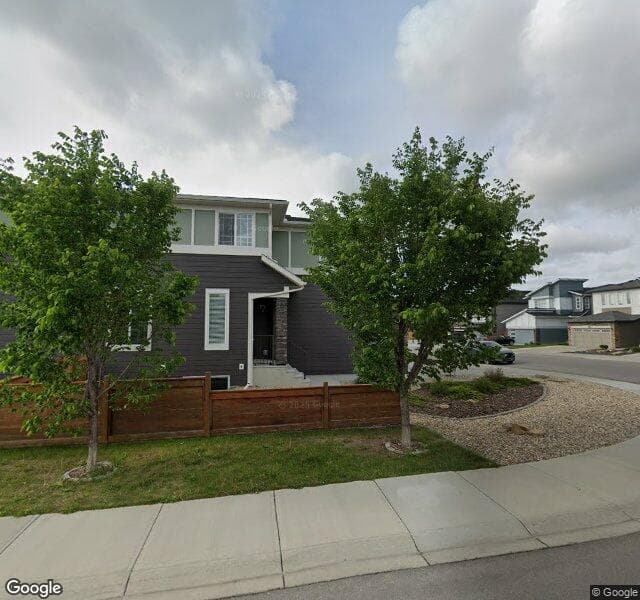 Street view of 326 Sage Bluff Drive NW, Calgary