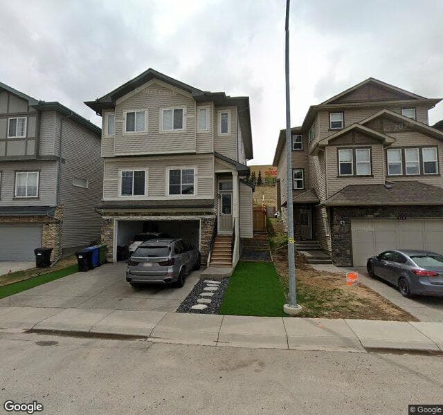 Street view of 102 Sherwood Mount NW, Calgary