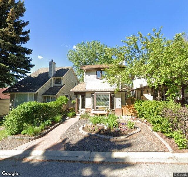 Street view of 17 Edgeford Way NW, Calgary