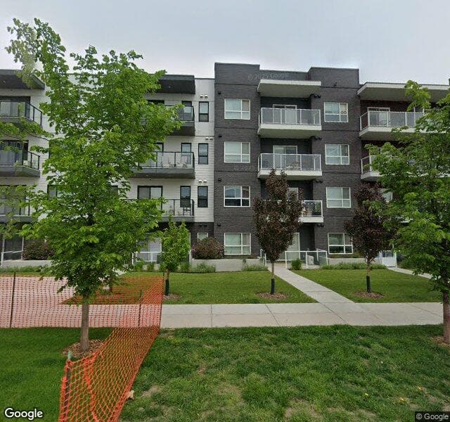 Street view of 408-4250 Seton Drive SE, Calgary