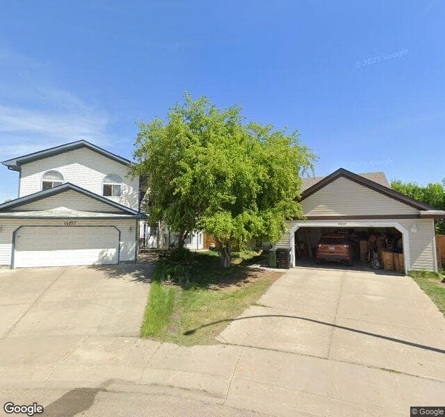 Street view of 15227 47 Street NW, Edmonton