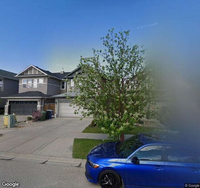 Street view of 220 Cranston Drive SE, Calgary