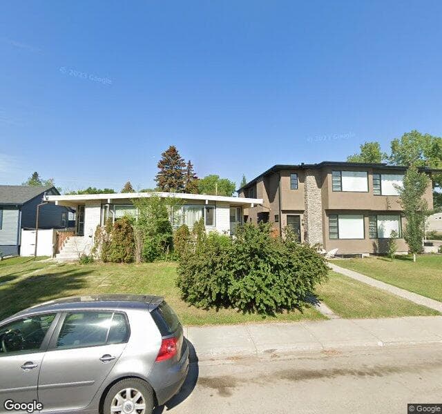 Street view of 3619 1 Street NW, Calgary