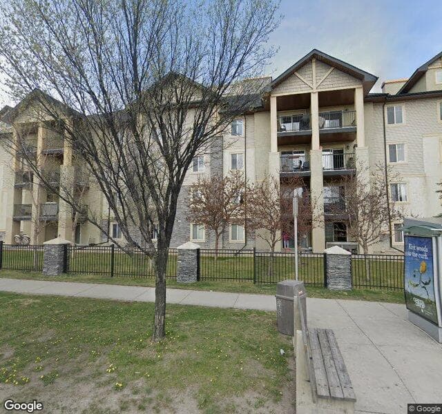 Street view of 1410-8810 Royal Birch Boulevard NW, Calgary