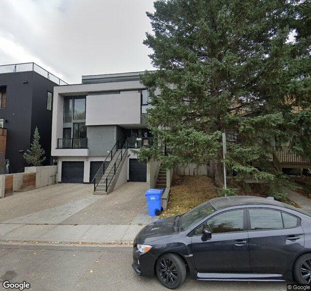 Street view of 3-2510 16A Street SW, Calgary