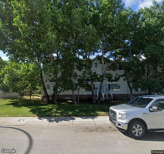 Street view of 308-7038 16 Avenue SE, Calgary