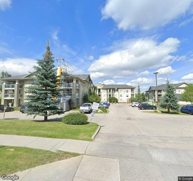 Street view of 1212-2518 Fish Creek Boulevard SW, Calgary