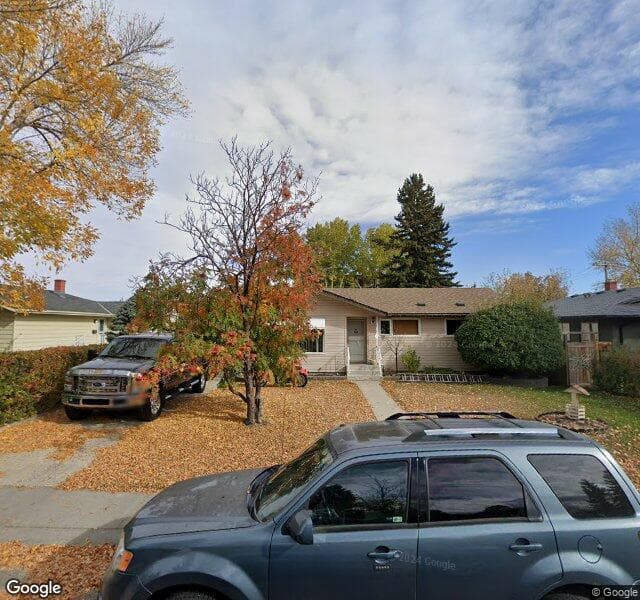 Street view of 348 Ashley Crescent SE, Calgary