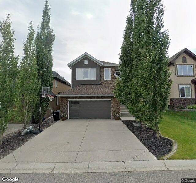 Street view of 19 Tuscany Estates Point NW, Calgary
