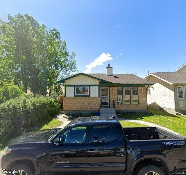 Street view of 16 Woodglen Close SW, Calgary