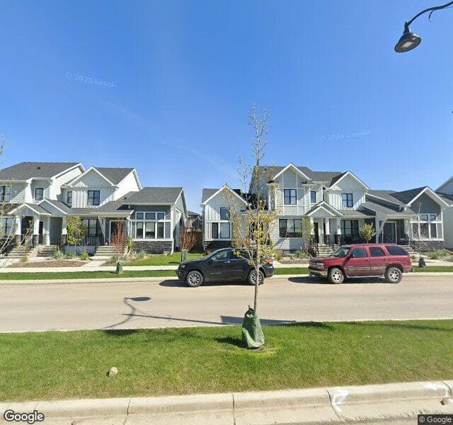 Street view of 1157 Creekside Boulevard SW, Calgary