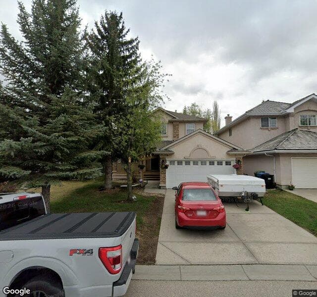 Street view of 35 Evergreen Way SW, Calgary
