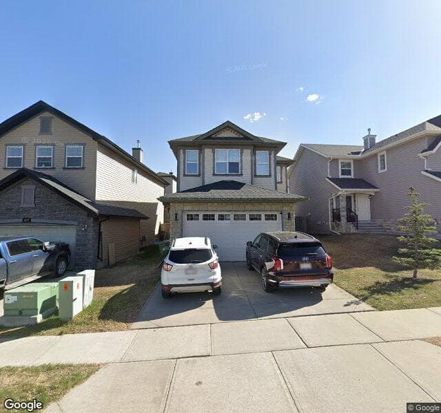 Street view of 1073 Kincora Drive NW, Calgary