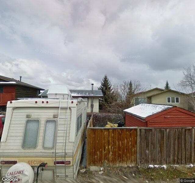 Street view of 116 Bearberry Crescent NW, Calgary
