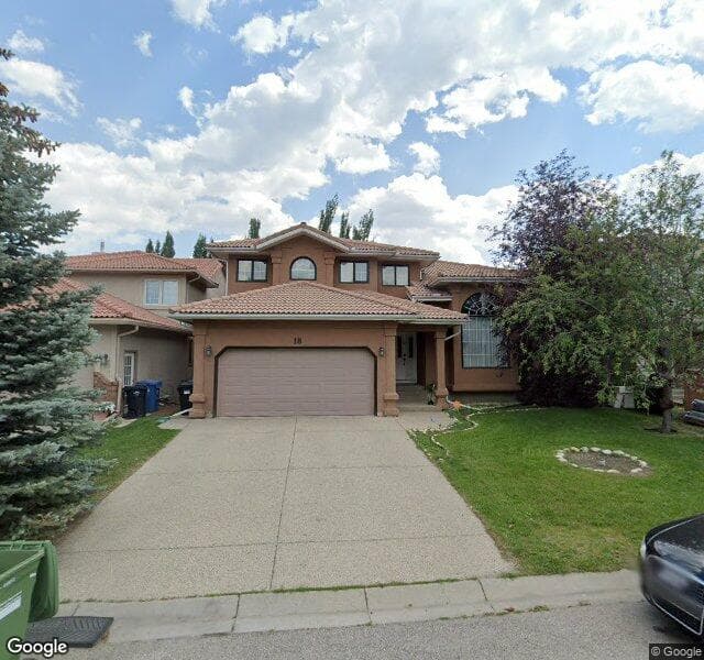 Street view of 18 Signature Close SW, Calgary