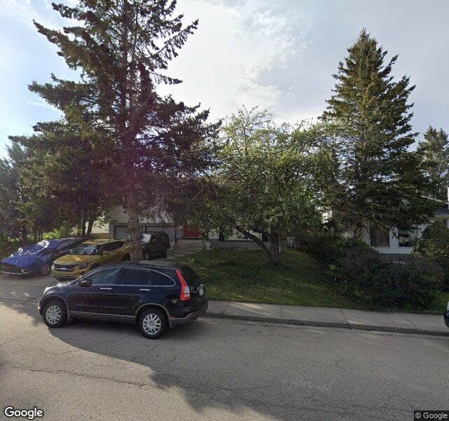 Street view of 2916 Oakmoor Drive SW, Calgary
