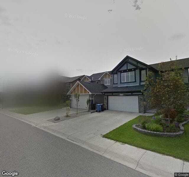 Street view of 112 Evergreen Square SW, Calgary
