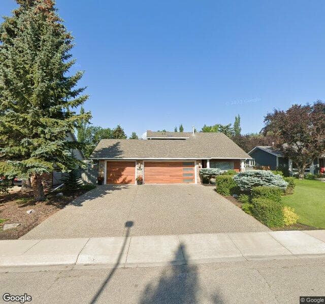 Street view of 12245 Lake Erie Road SE, Calgary