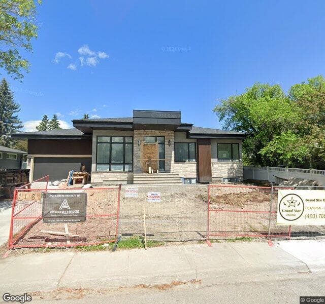 Street view of 116 Malibou Road SW, Calgary