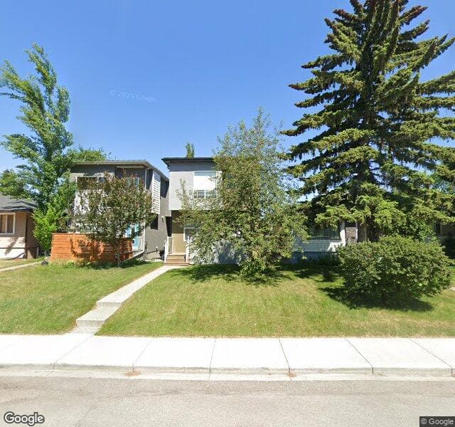 Street view of 2410 22A Street NW, Calgary