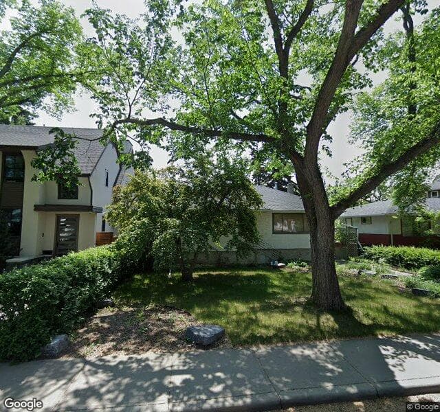 Street view of 2827 7 Avenue NW, Calgary