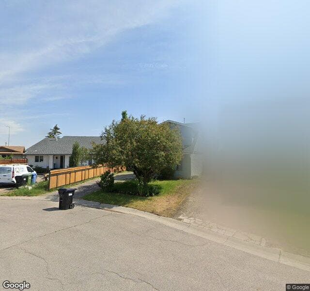 Street view of 60 Abadan Crescent NE, Calgary
