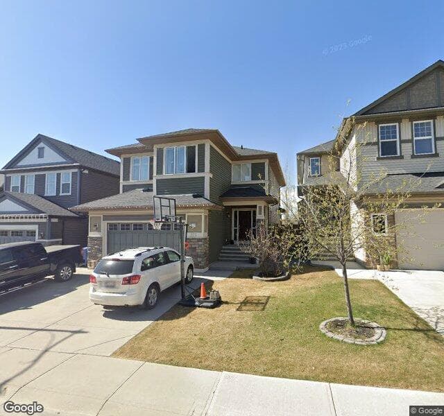 Street view of 127 Evansdale Common NW, Calgary