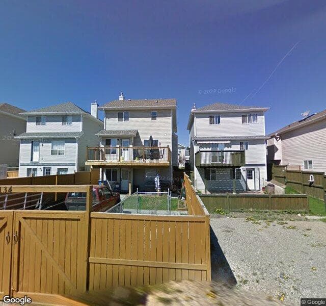 Street view of 134 Bridleglen Manor SW, Calgary