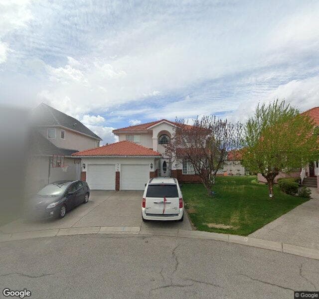 Street view of 346 California Place NE, Calgary