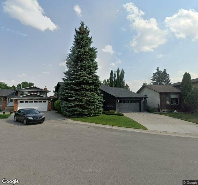 Street view of 240 Templemont Place NE, Calgary