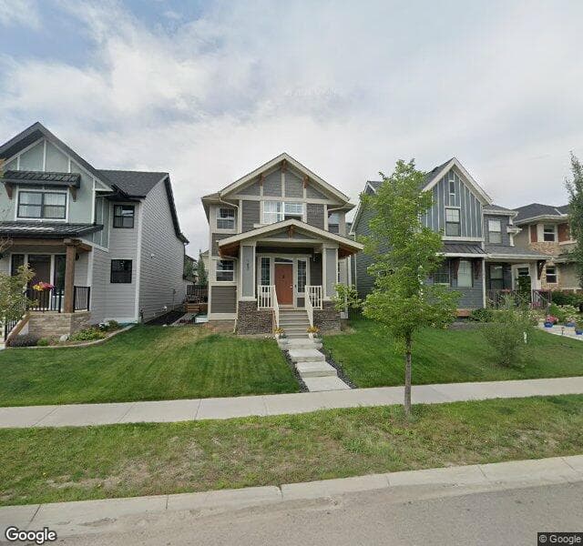 Street view of 187 Masters Avenue SE, Calgary