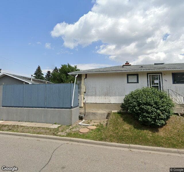 Street view of 156 Frobisher Boulevard SE, Calgary