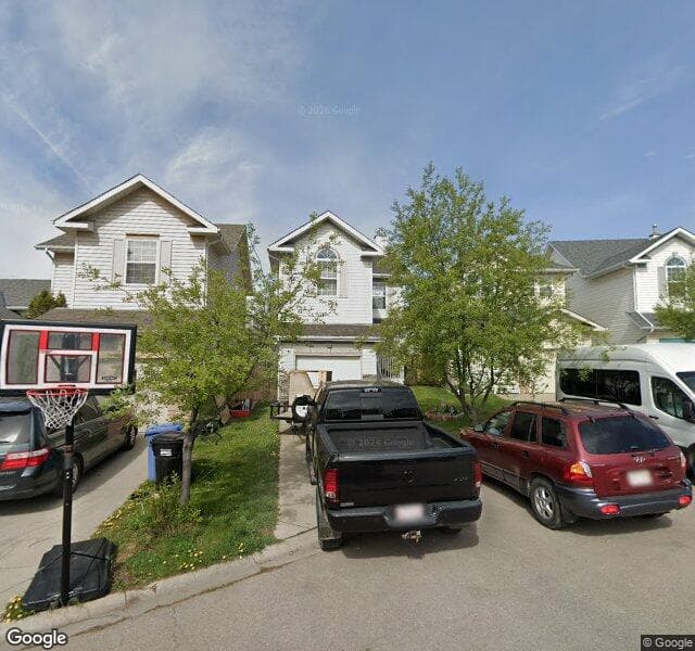 Street view of 153 Coral Springs Mews NE, Calgary