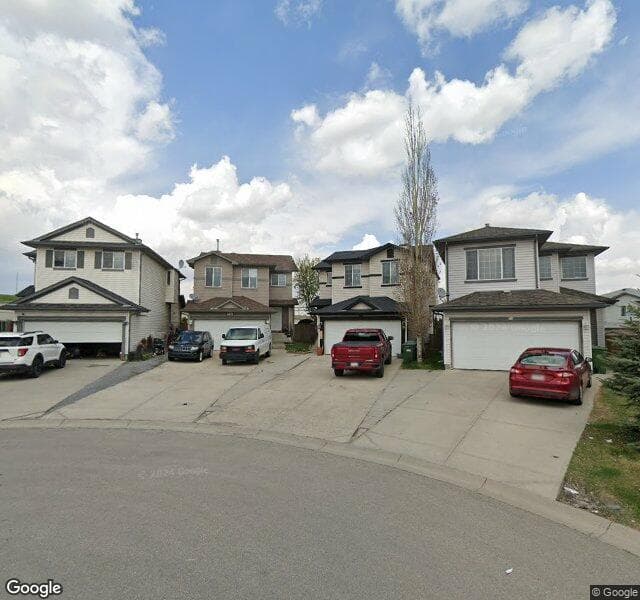 Street view of 236 Covemeadow Court NE, Calgary