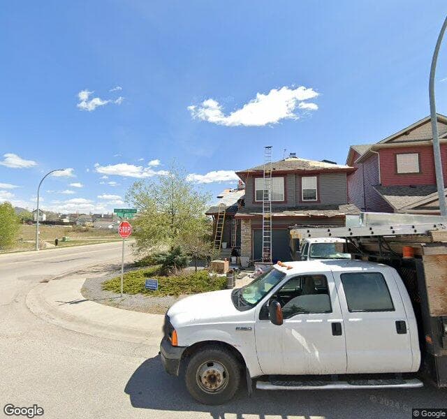 Street view of 1 Tuscany Springs Terrace NW, Calgary