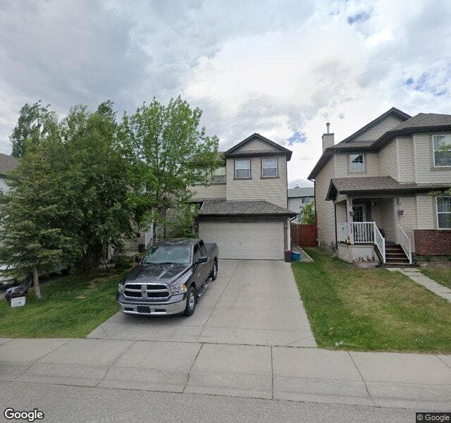 Street view of 113 Covebrook Close NE, Calgary