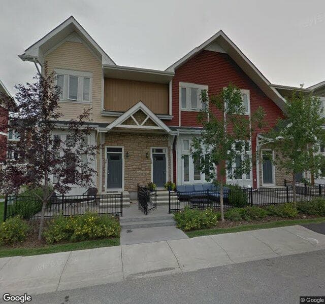 Street view of 1014 Auburn Bay Square SE, Calgary