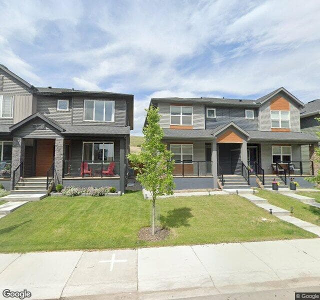 Street view of 311 Wolf Creek Way SE, Calgary