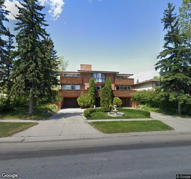 Street view of 1303 Norfolk Drive NW, Calgary
