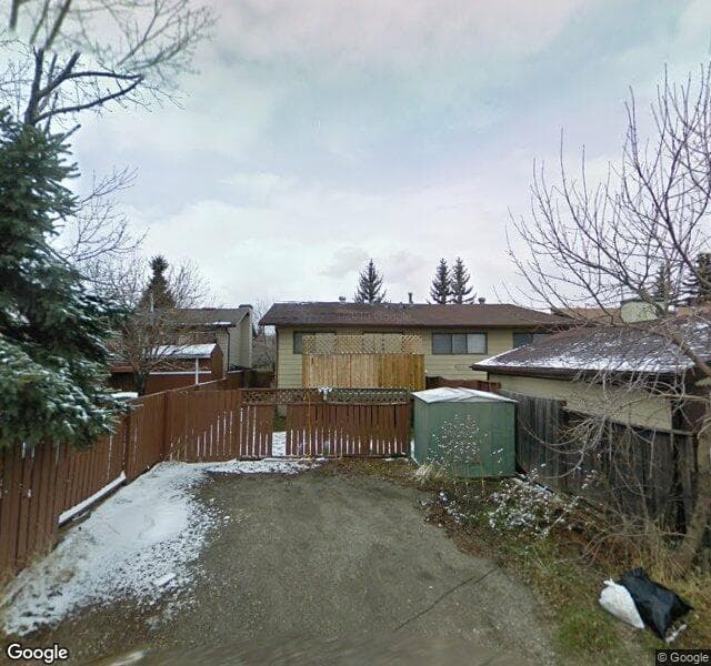 Street view of 14 Berkley Gate NW, Calgary