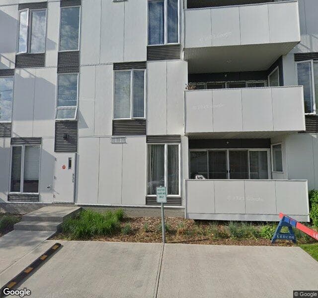 Street view of 208-4818 Varsity Drive NW, Calgary
