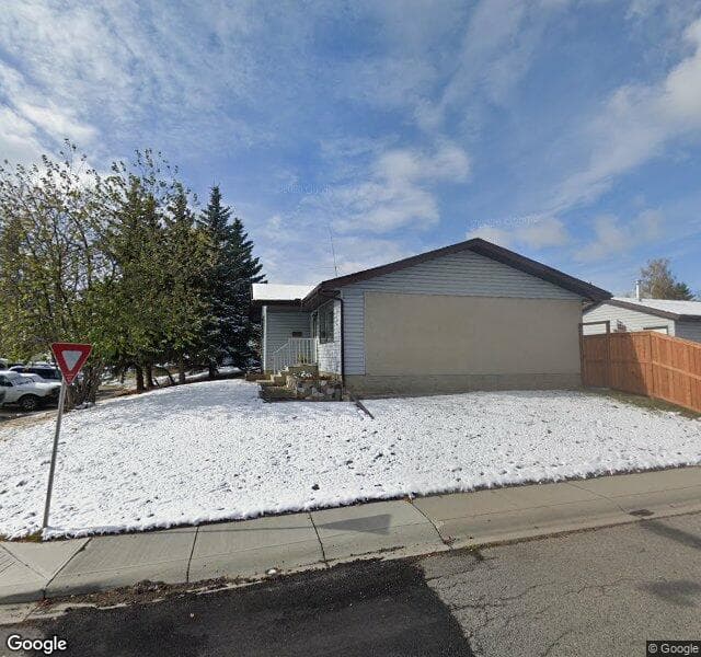 Street view of 1648 76 Avenue SE, Calgary