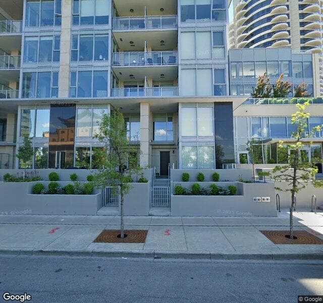 Street view of 2001-1025 5 Avenue SW, Calgary