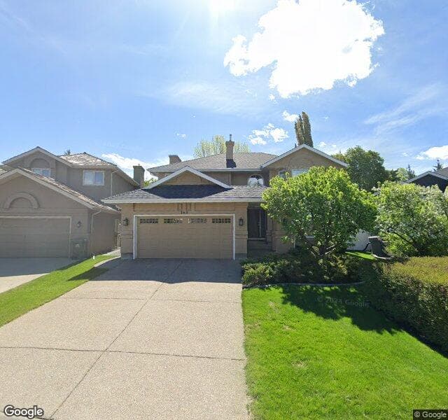 Street view of 163 Mount Victoria Place SE, Calgary