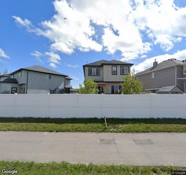 Street view of 129 Everwoods Court SW, Calgary