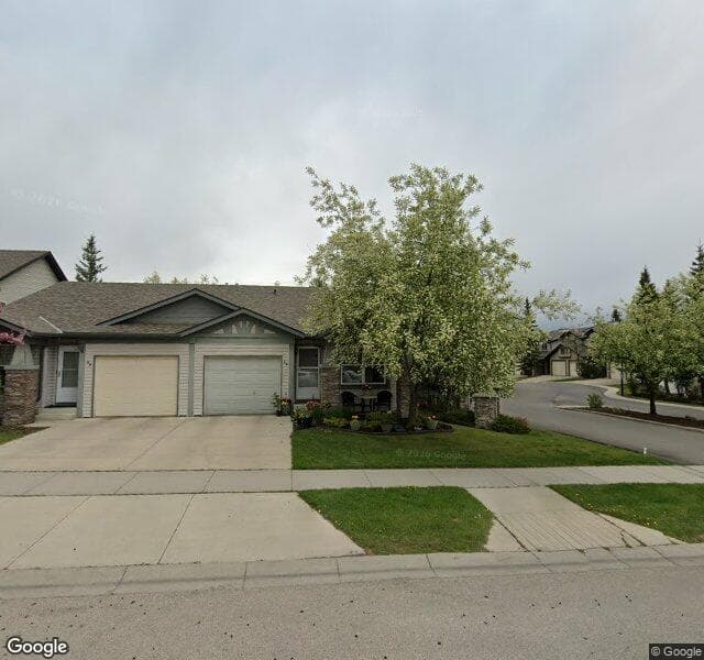 Street view of 182 Everstone Place SW, Calgary