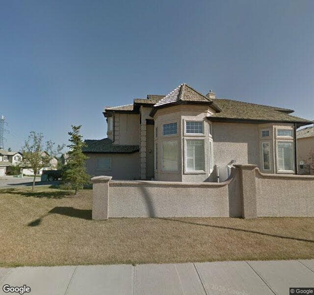 Street view of 105 Valley Ponds Way NW, Calgary