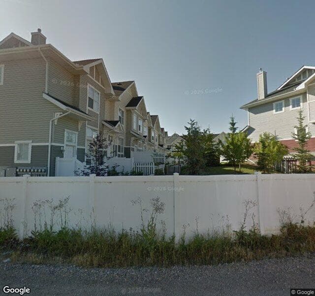 Street view of 3286 New Brighton Gardens SE, Calgary