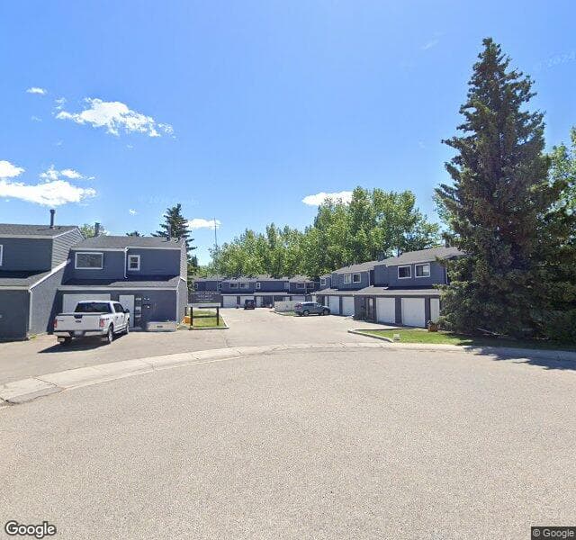 Street view of 19-5200 53 Avenue NW, Calgary